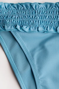 Smocked Brazilian Bikini Bottoms