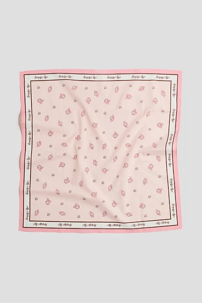 Foulard en coton imprimé