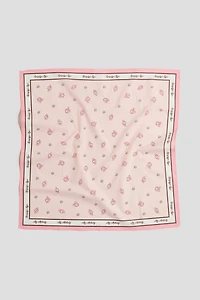 Foulard en coton imprimé