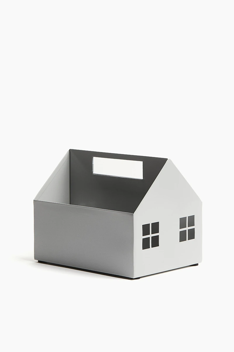 Organiseur de bureau en forme maison
