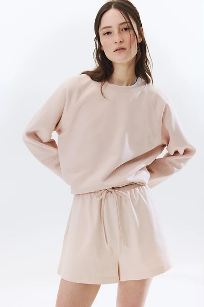 Cotton Shorts with Drawstring