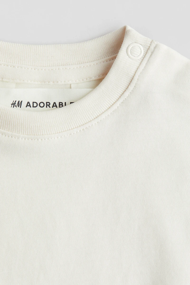 T-shirt ample en coton pima