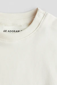 T-shirt ample en coton pima