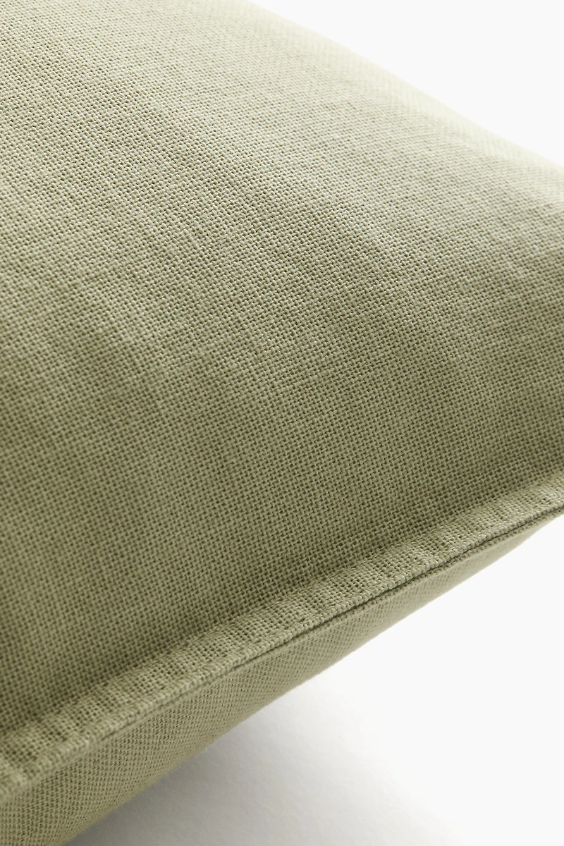 Linen-blend Cushion Cover