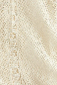 Blouse en filet plumetis