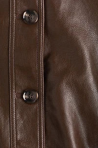 Oversized Peplum Jacket