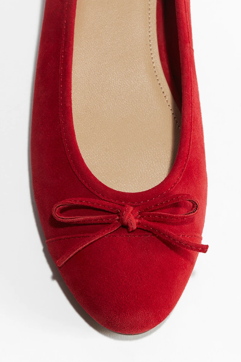 Leather Ballet Flats