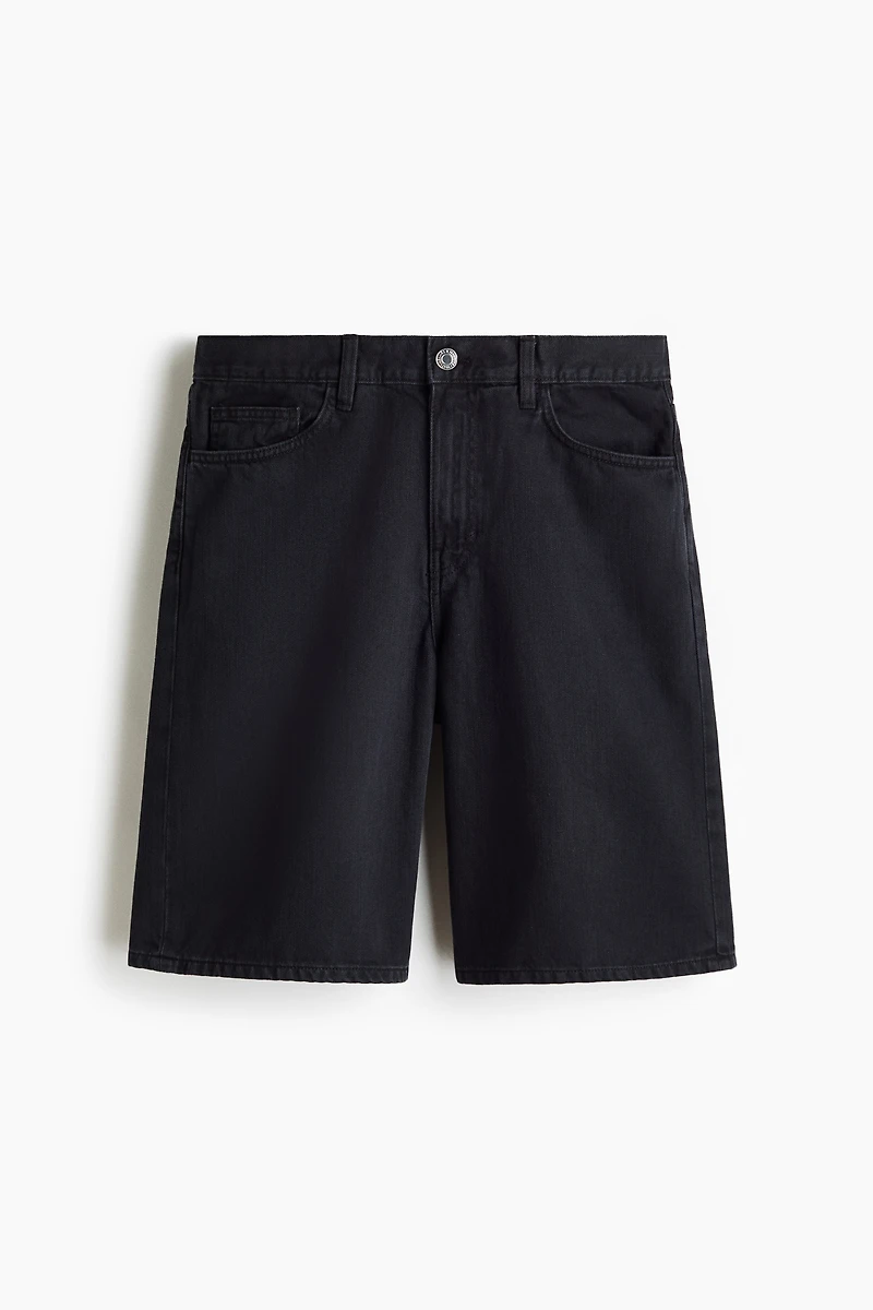 Short décontracté en denim