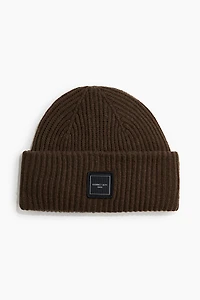 Rib-Knit Wool-Blend Hat