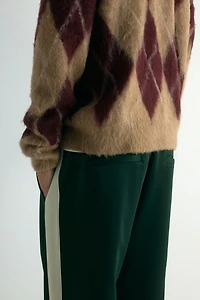 Relaxed-Fit Sweatpants with Side Stripes