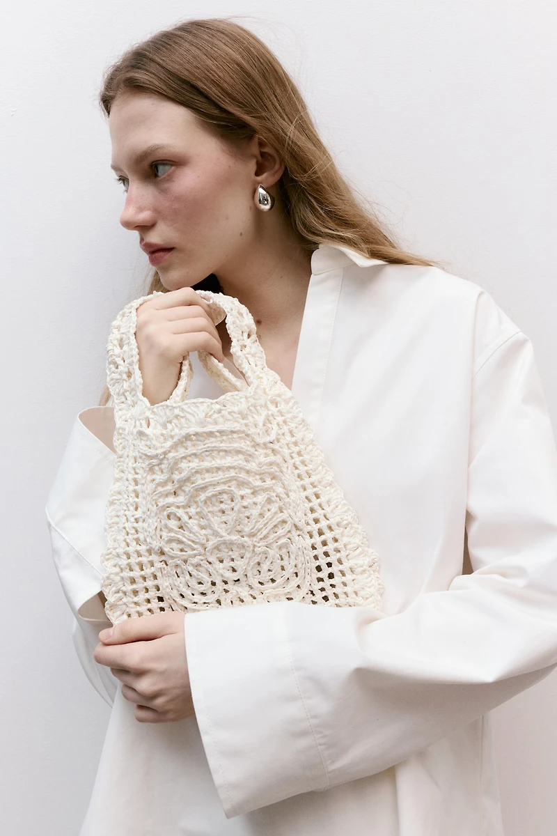 Straw Clutch Bag