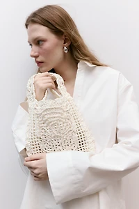 Straw Clutch Bag