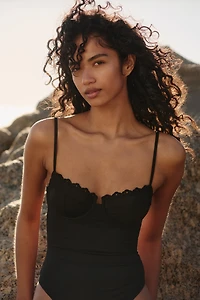 Maillot de bain échancré