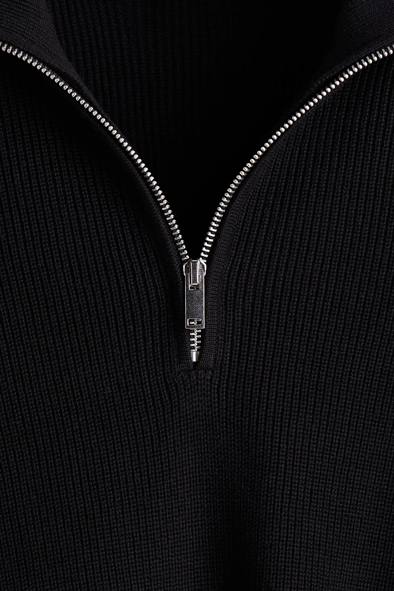 Regular Fit Half-Zip Sweater