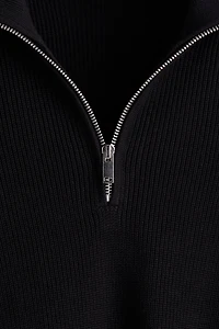 Regular Fit Half-Zip Sweater
