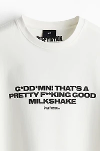 T-shirt imprimé Coupe Flottante