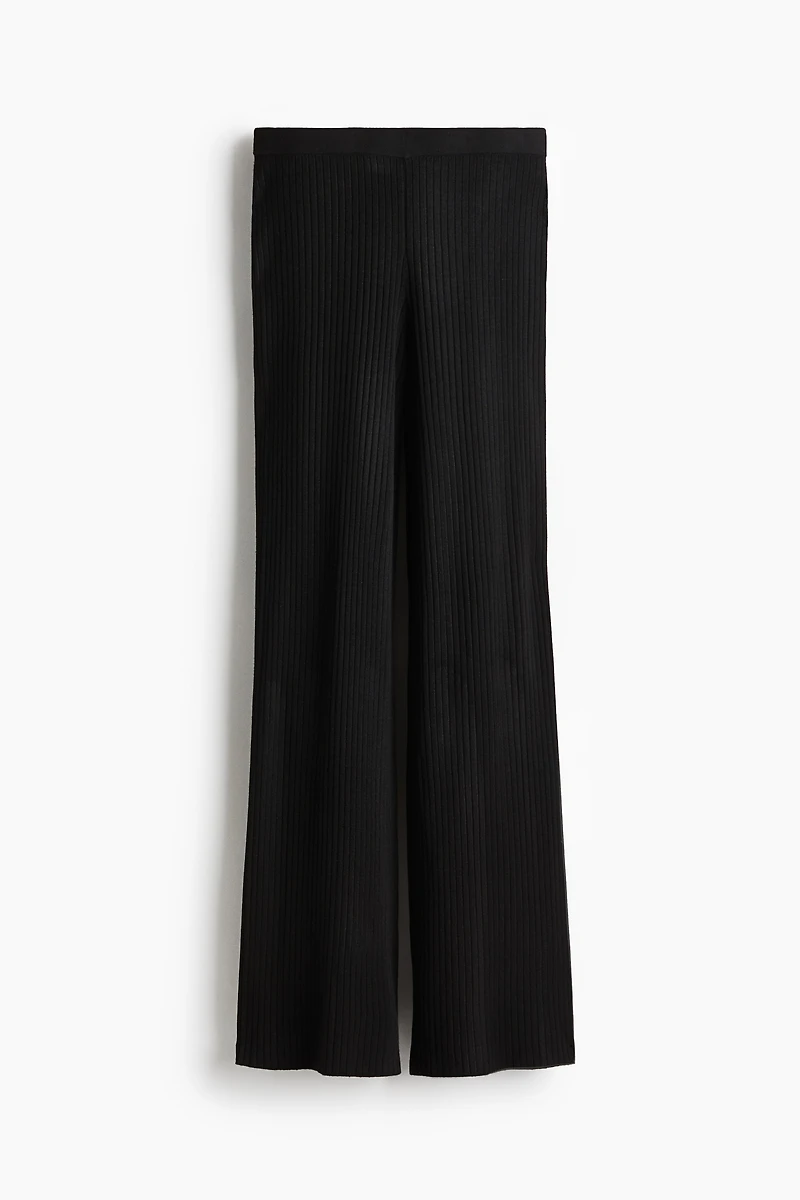 Rib-Knit Pants