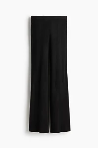 Rib-Knit Pants