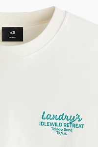 T-shirt imprimé Coupe Flottante