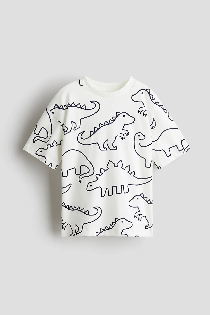 Loose-Fit Printed T-Shirt