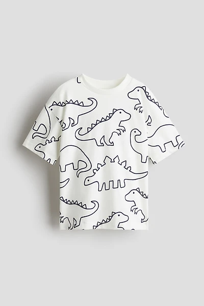 Loose-Fit Printed T-Shirt