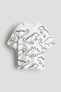 Loose-Fit Printed T-Shirt