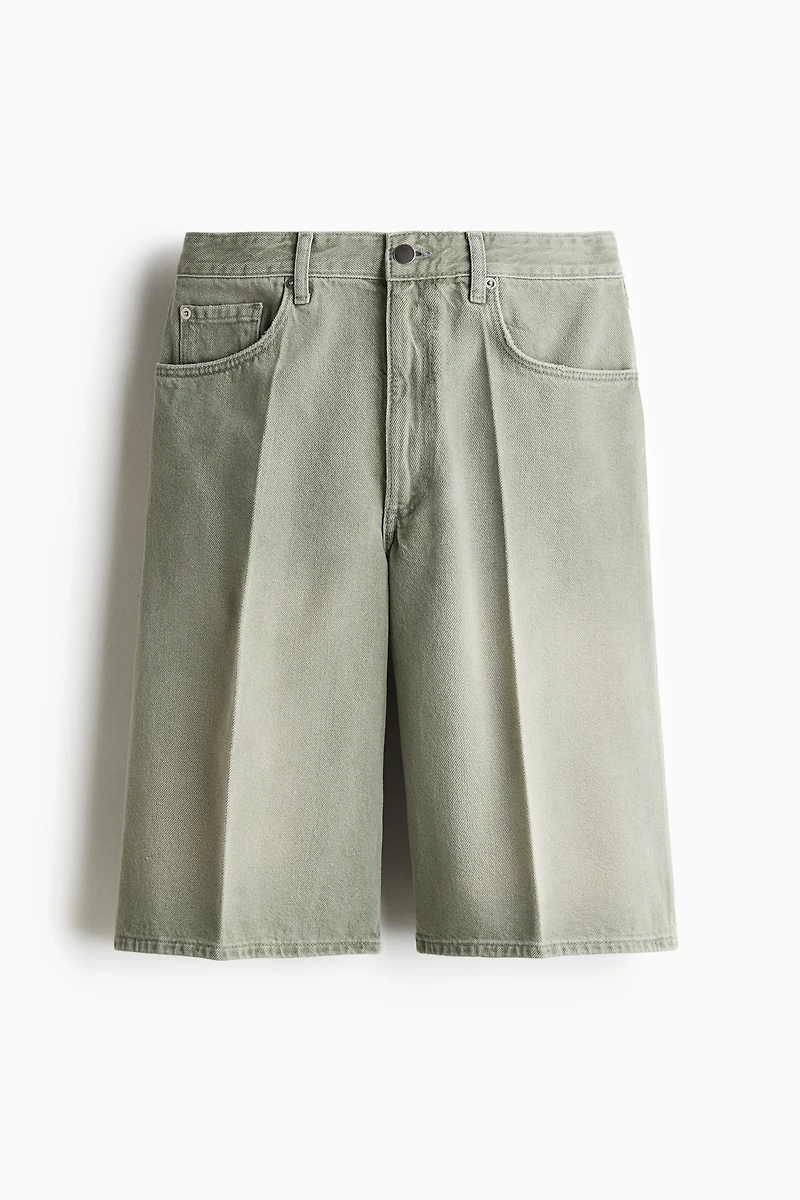 Denim Bermuda Shorts