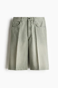 Denim Bermuda Shorts