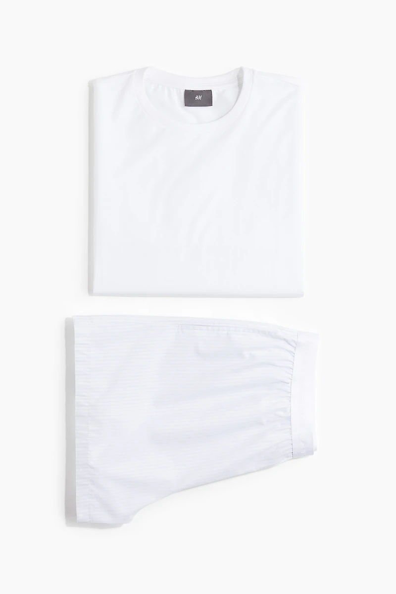 COOLMAX® Pajama T-Shirt and Shorts