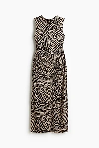 Robe à effet drapé