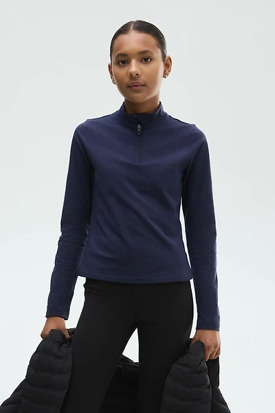 Fleece-Lined Sports Top with SoftMove™