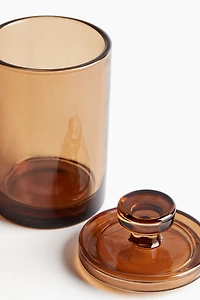 Slim Glass Jar with Lid