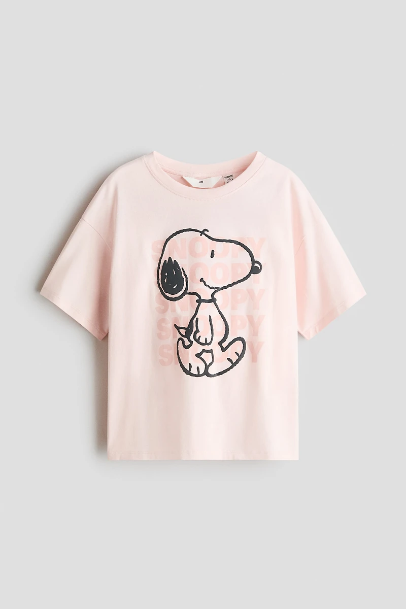 Printed Cotton T-Shirt