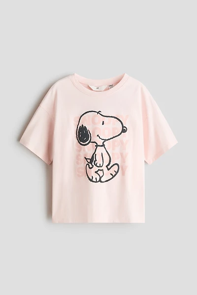 Printed Cotton T-Shirt