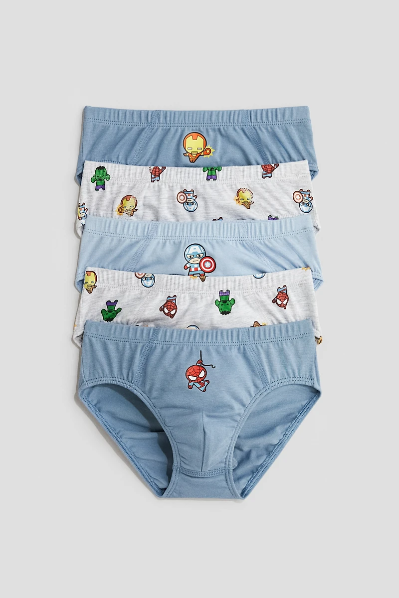 5-Pack Printed Boys’ Briefs