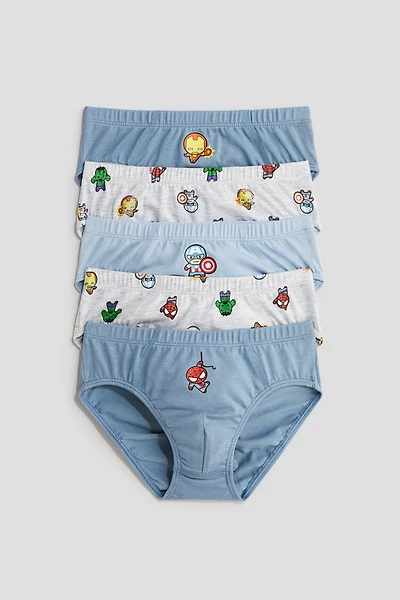 5-Pack Printed Boys’ Briefs