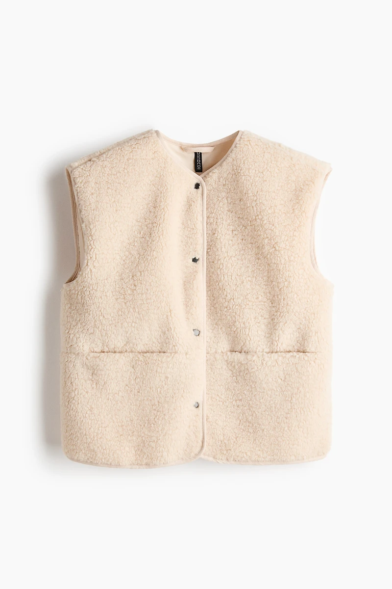 Teddy Fleece Vest