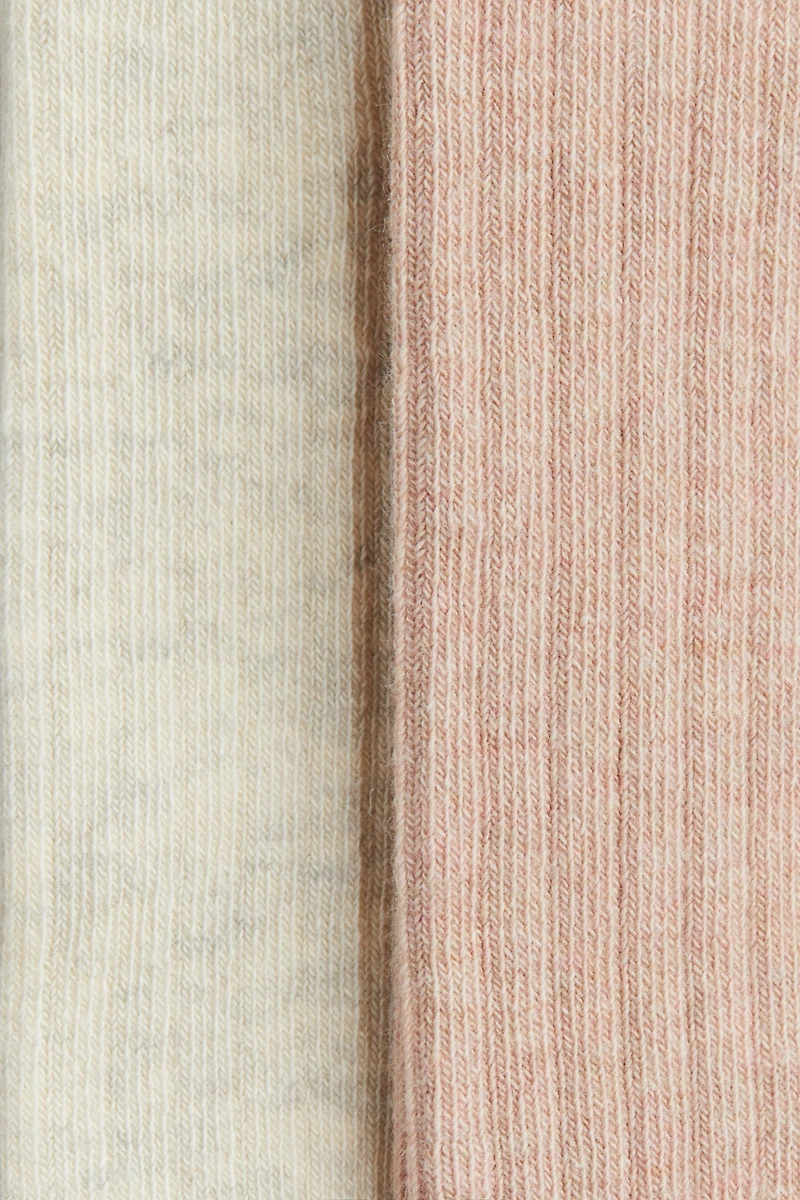 2-pack Ribbed Tights
