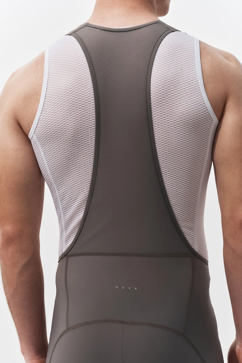 Mid-Length Cycling Bib Shorts with DryMove™