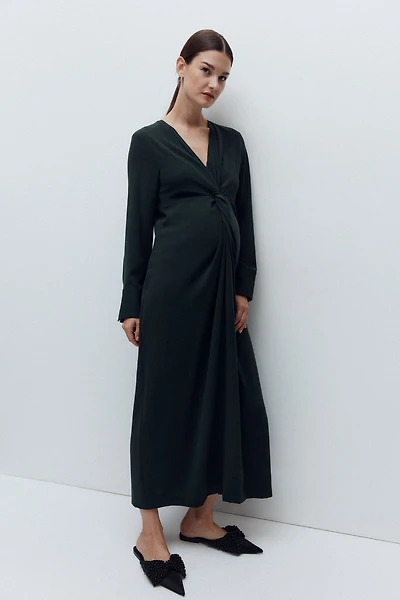 MAMA Draped Dress