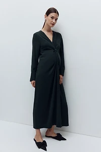MAMA Draped Dress