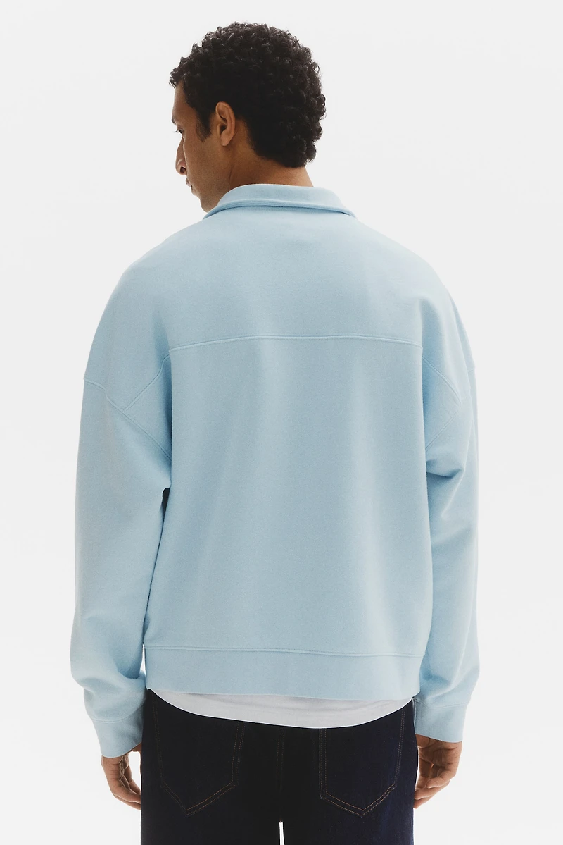 Oversized Rugby Sweatshirt