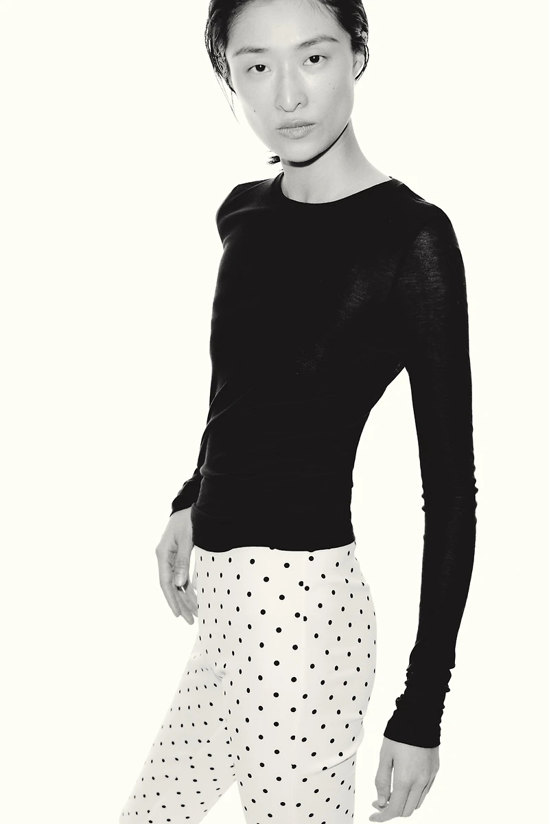 Printed Capri Pants