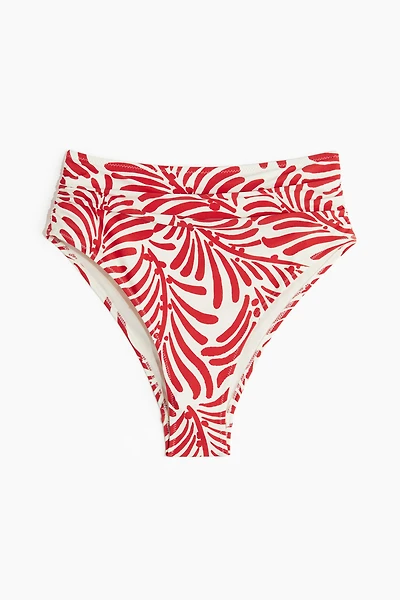 Bas de maillot taille haut échancré