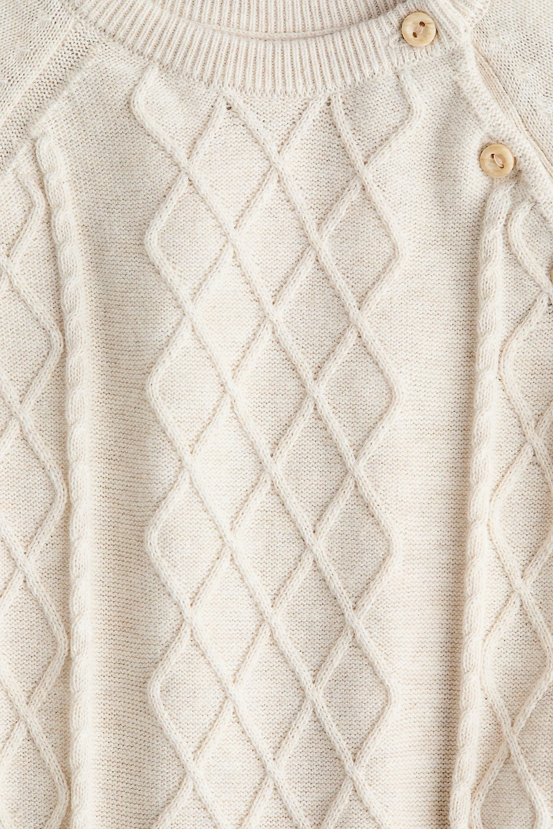 Combinaison en tricot de coton