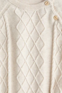 Combinaison en tricot de coton