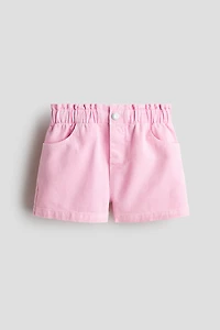 Loose Fit Denim Shorts