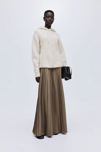 Kangourou en mohair mélangé