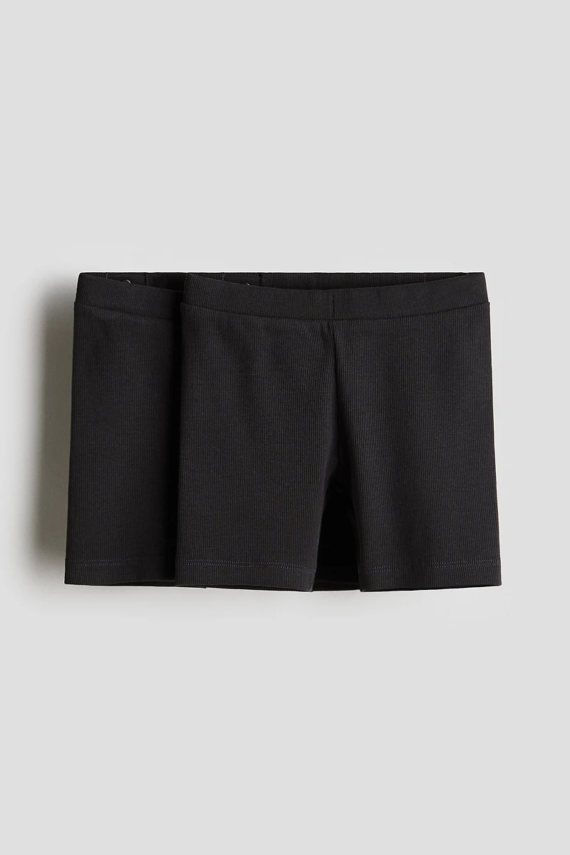 2-Pack Cotton Bike Shorts