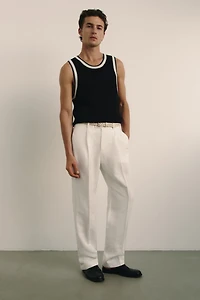 Slim Fit Ribbed vest top